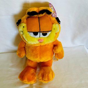 VTG 10 inches Garfield Stuff Toy.  New With Tag.